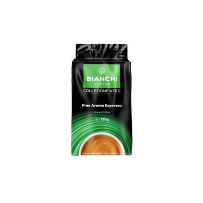 Bianchi Collezione Nero Fine Aroma – мляно кафе, 250 г - Coffee Clinic