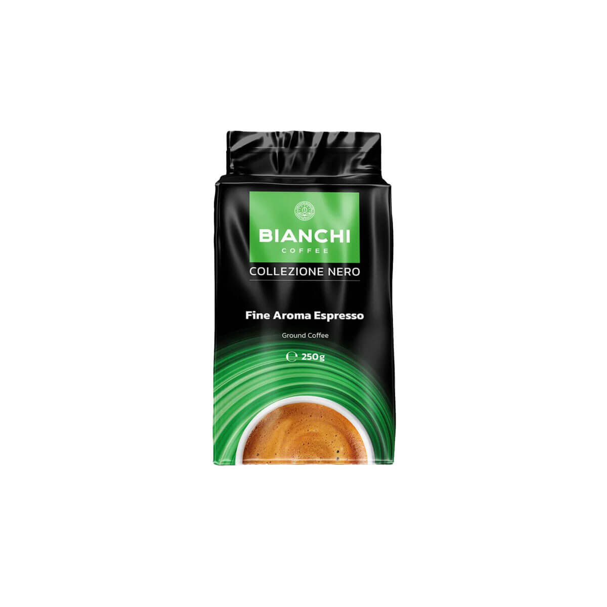 Bianchi Collezione Nero Fine Aroma – мляно кафе, 250 г - Coffee Clinic