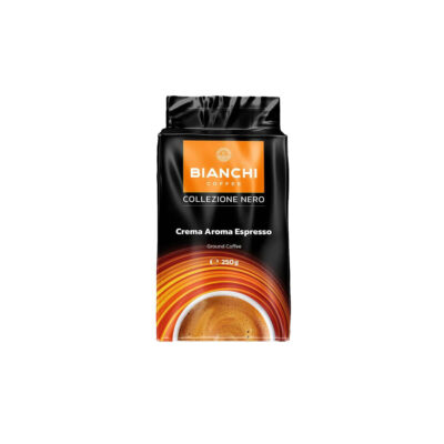 Bianchi Collezione Nero Crema Aroma – мляно кафе, 250 г - Coffee Clinic